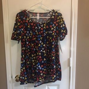 NWT XS Lularoe  Disney Mickey Mouse perfect t